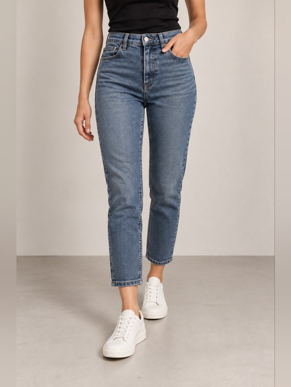 Dynamite Kate High Rise Straight Leg Jeans